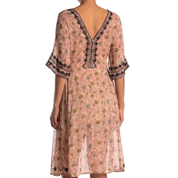 Raga Kimono Sleeve Dress - Size M - Picture 3 of 4